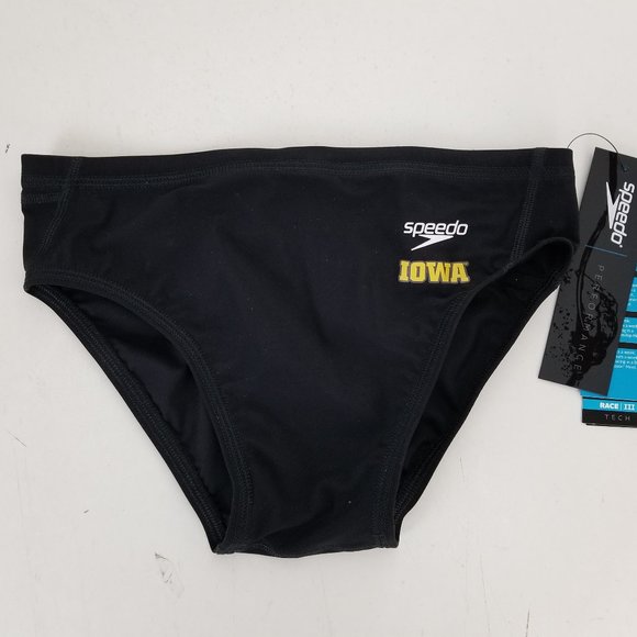 Iowa Hawkeyes Speedo PowerPLUS Race III Brief Swim - Picture 3 of 5